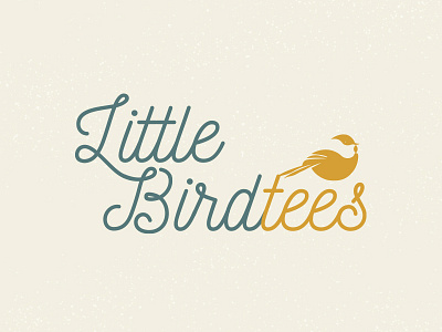 Little Birdtees branding design illustration logo typography vector