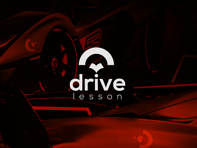 Drive lesson // Logo Design branding business logo car logo company logo design flat logo logo design logo designer minimalist logo modern logo versatile logo