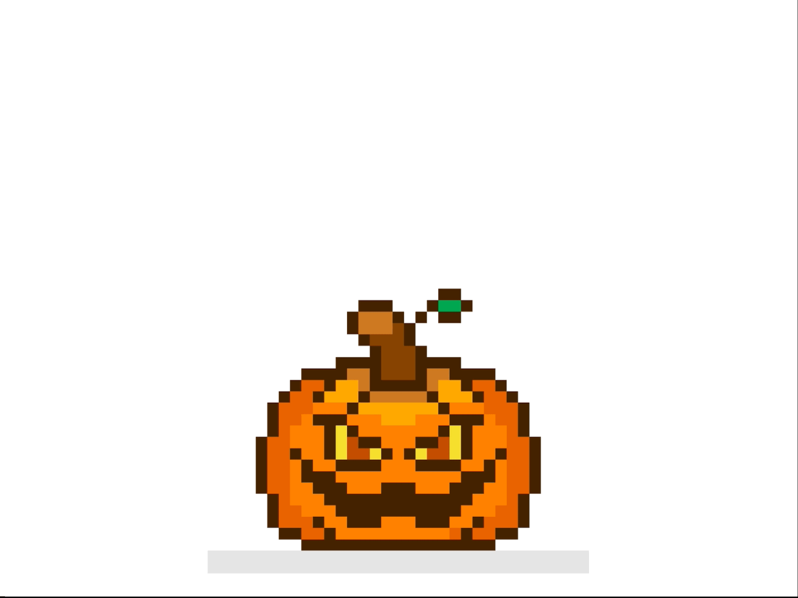 Jumpin Pumpkin 16 bit 8 bit game animation game art pixel pixel art pumpkin
