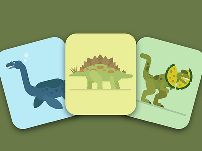 Tiny Dinos app dinosaurs duolingo flashcards illustrations ios tinycards