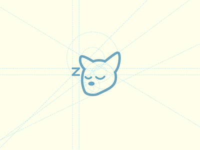 Sleeping Cat Icon android app icon ios6 ios7 kitkat logo ui ux