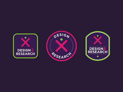 UX Design & Research Badges app badge branding design icon illustration ios logo sketch ui ux vector
