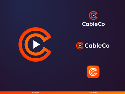 Generic CableCo Logo Re-Design app assets branding design icon illustration ios logo ui ux vector visual design