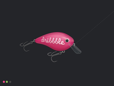 Dribbble Lure