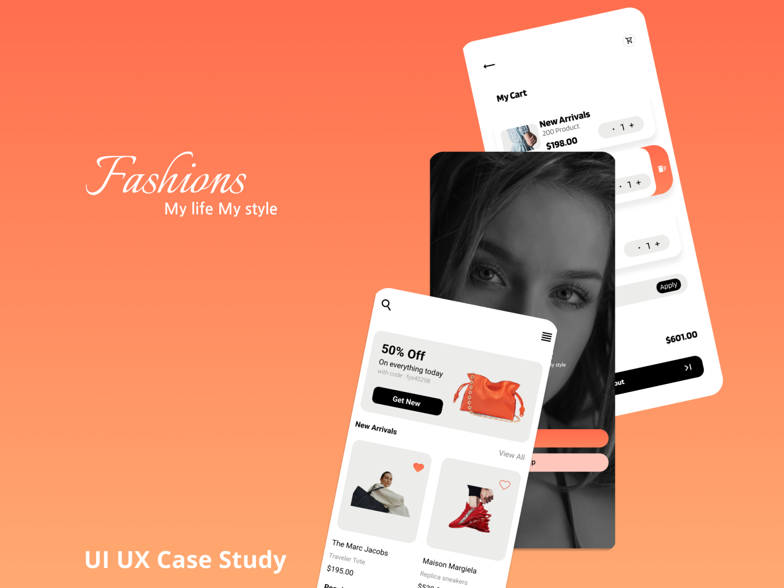 Fashions Mobile App UI UX design by Radwa Rasheed on Dribbble