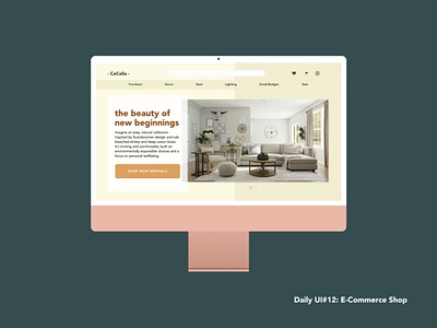 Daily UI#12 E-Commerce Furniture Shop app branding design gradient graphic design icon illustration logo ui vector