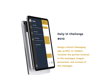 Daily UI #013 app design