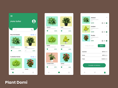 Mobile Plant App - Ecommerce