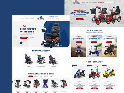 E-Wheels site WordPress website