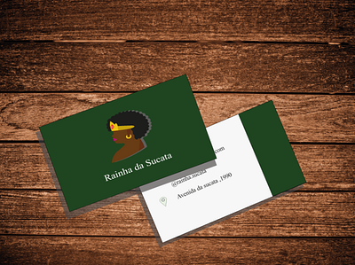 Rainha da Sucata branding design logo