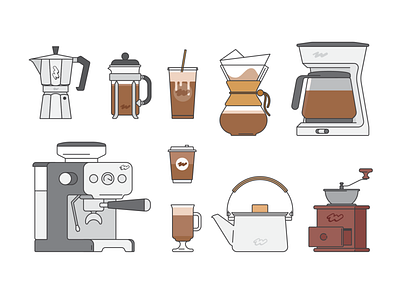 Coffee time branding coffee coffee cup coffee lover coffee maker design icon illustration logo minimal vector