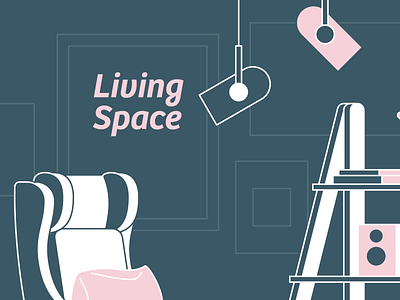 #LIVINGSPACE design illustration livingspace vector
