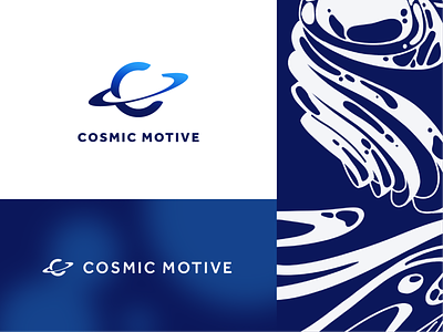 Cosmic Motive Brand Identity branding graphic design identity lockup logo