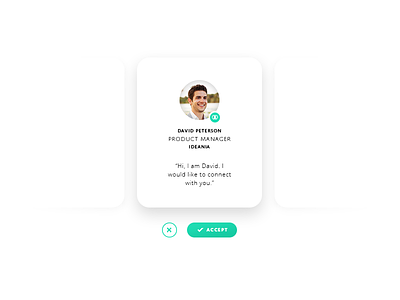 Day078 Pending Invitation 078 actions buttons cards common dailyui friends invitation pending
