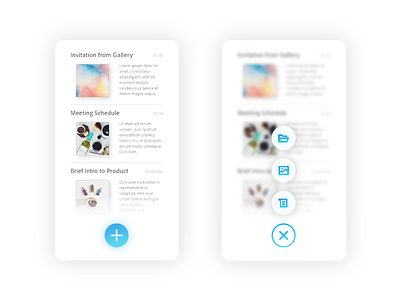 Day090 Create New 090 add button create dailyui documents folder image.text list mobile new notes