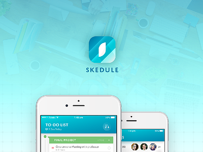 Skedule mobile app app calendar graphic logo messages mobile priority schedule settings task