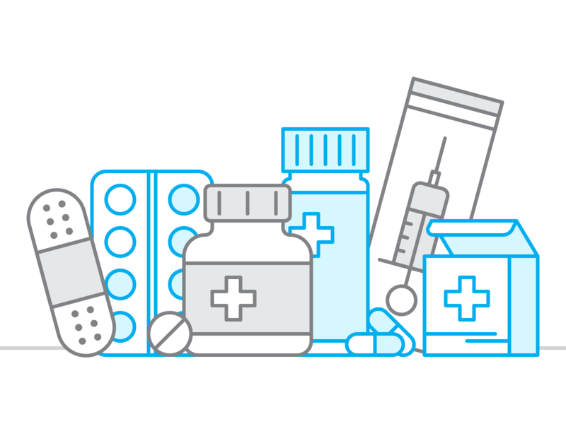100 Day Challenge - 027/100 Pharmacy design healthcare icon iconography iconset illustration medicine minimal pharmacy vector