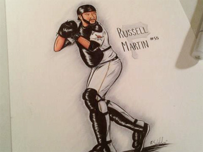 Russell Martin athlete baseball pittsburgh pittsburgh pirates russell martin sports