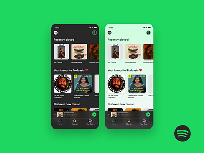 Spotify – Light mode