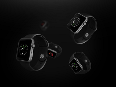 Custom Apple Watch faces app apple apple watch branding design ios motion tracker tracker trucks ui watch