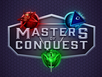 Masters Of Conquest Logo graphic design logo