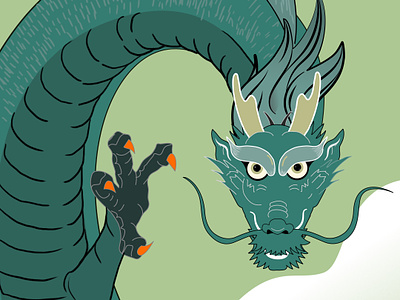 dragon design illustration vector