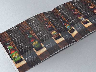 Westside Drinks Brochure Design