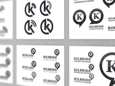Kilbride Communications development branding communication design development icon ideas identity logo type typography