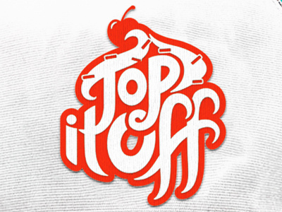 VH1: Top It Off hand drawn type hand lettering hat illustration lettering mtv typography vh1