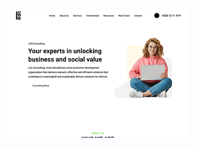 LSS Consulting app designer branding mobile app ui design ui designer uiux ux design ux designer web designer website design