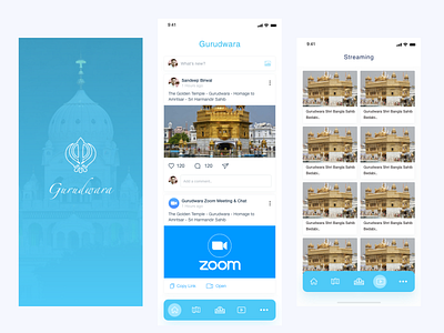 Gurdwara app designer branding mobile app ui design ui designer uiux ux design ux designer web designer