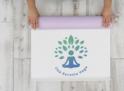 Yoga Logo 3d adobe illustrator adobe photoshop cover design graphic design illus instagram logo social media post design