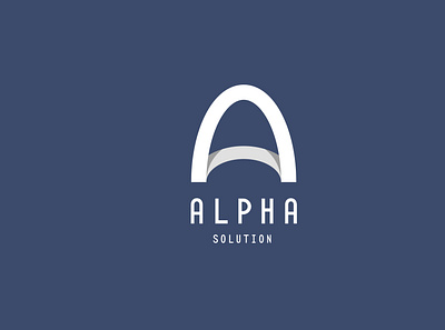 Alpha Logo 3d adobe illustrator adobe photoshop branding cover design design illustration instagram logo social media post design