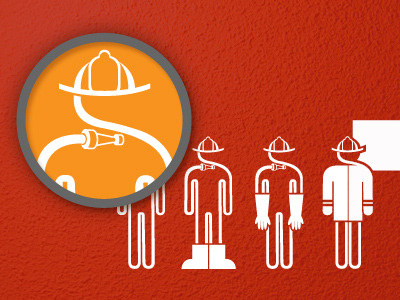Bomberos / Firefighters bomberos design firefighters fireman signage vector