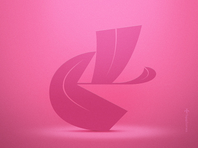 e for erkan debut first shot letter lettering pink type