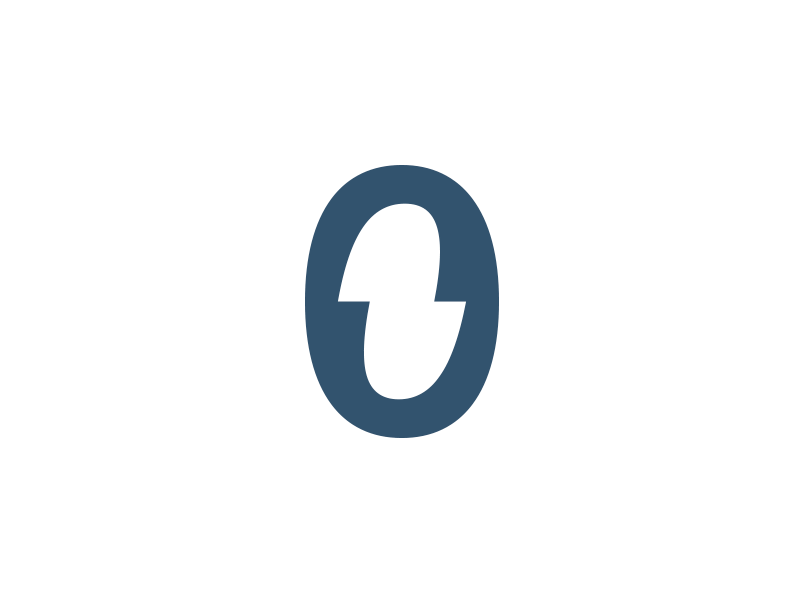 Zero logo 0 lettering logo mark vector z zero