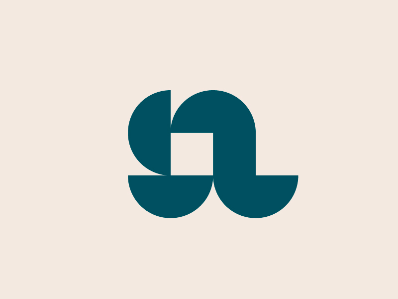 geometric 'a' logo circle lettering logo logotype mark morph round sharp square