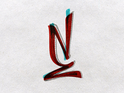 5. E 36days 36days e 36daysoftype 36daysoftype05 brush calligraphy lettering pencil sketch vector