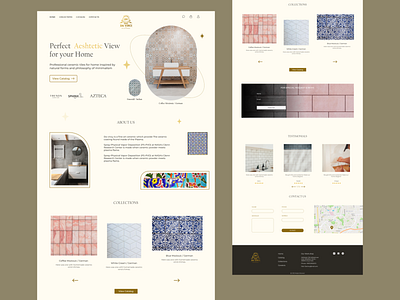 Da Vinci Ceramic Tiles Website Design