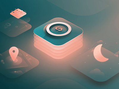 Agendrix — Premiums affinity designer agendrix animation application application design application icon calendar colors design greenery icons illustration isometric motion motion design night peachy pin symbol vector