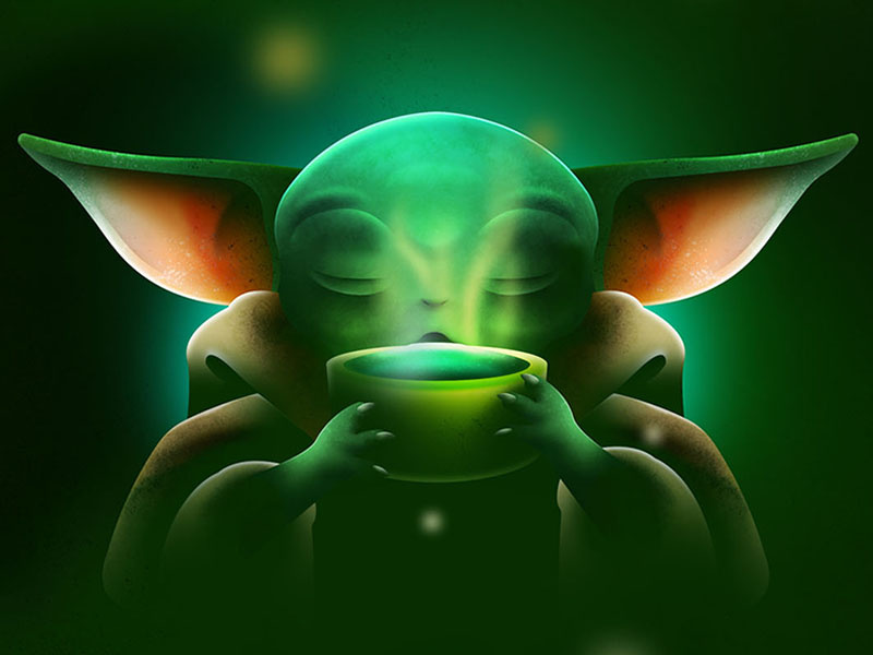 Baby Yoda By Jacques Marcotte On Dribbble