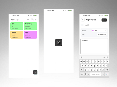 Notes App aplication app appdesign application design notesapp ui