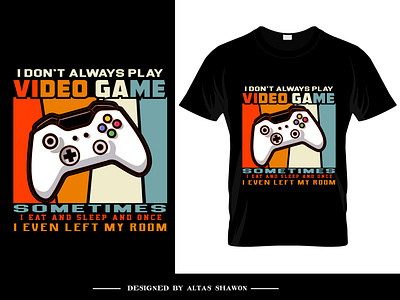 GAMING T-SHIRT DESIGN