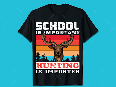 HUNTING T-SHIRT DESIGN