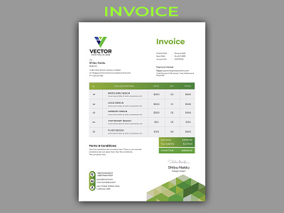 Invoice Design advertising post design banner design branding business logo cover design design designs illustration invoice invoice design invoice designs invoice template logo logo design tampaltes ui