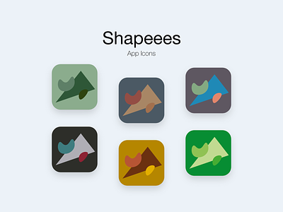 App Icons for Shapeees appicons basic shapes