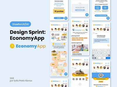 Design Sprint: EconomyApp app design design sprint figma prototipe research ui ux ux research uxui wireframe