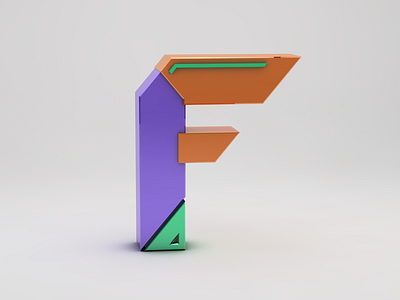 F alphabet design f lettering type typography working progress