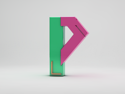 P alphabet design lettering p type typography working progress