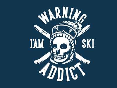 Warning I'am Ski Addict play